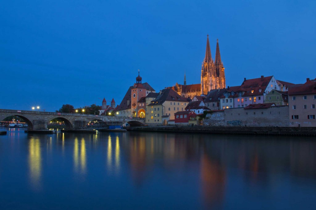 Altstadt zur Blauen Stunde