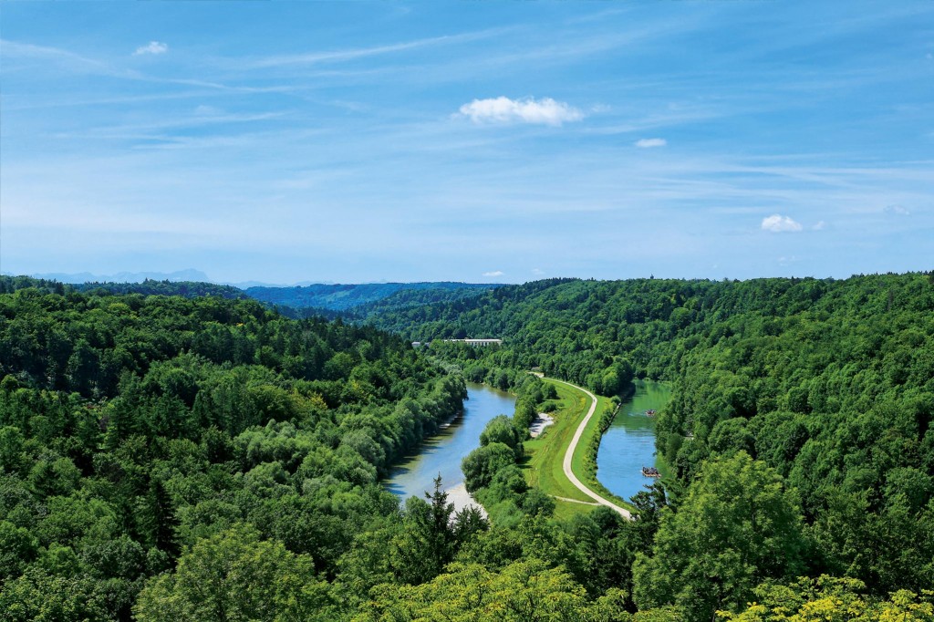 Blick auf die Isar